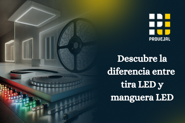 Diferencias entre tira LED y manguera LED